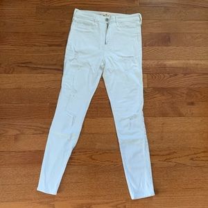 Hollister High-rise Super Skinny Distressed Jeans